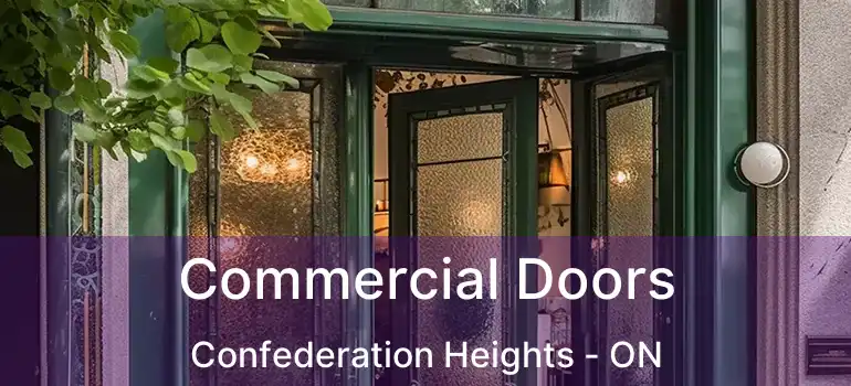  Commercial Doors Confederation Heights - ON