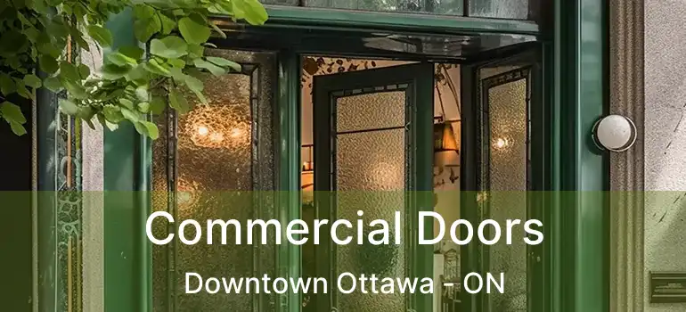  Commercial Doors Downtown Ottawa - ON