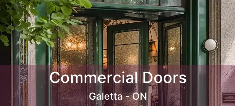  Commercial Doors Galetta - ON