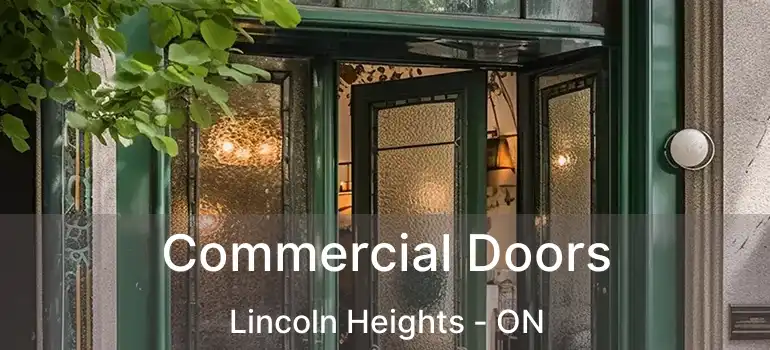  Commercial Doors Lincoln Heights - ON