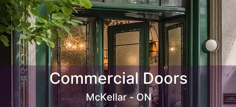  Commercial Doors McKellar - ON