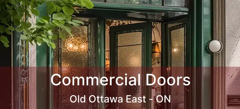  Commercial Doors Old Ottawa East - ON