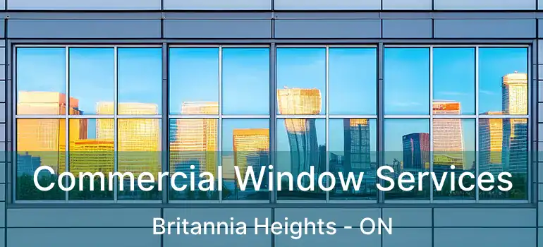  Commercial Window Services Britannia Heights - ON