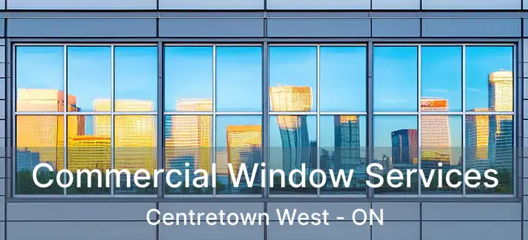  Commercial Window Services Centretown West - ON