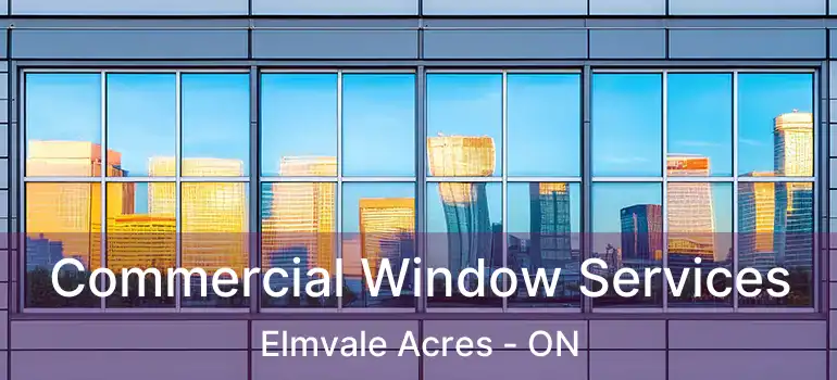  Commercial Window Services Elmvale Acres - ON