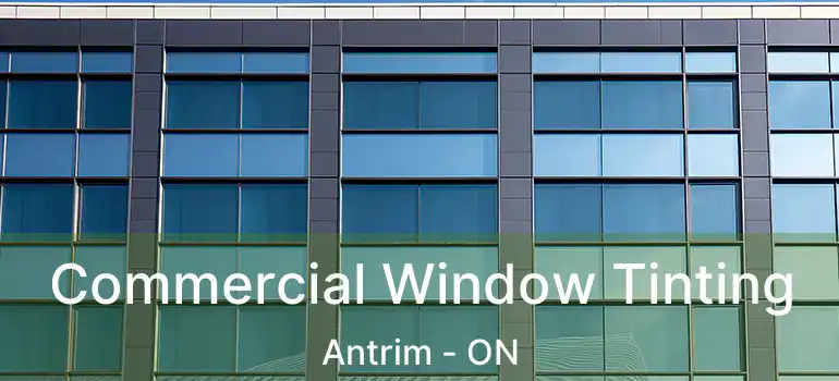  Commercial Window Tinting Antrim - ON