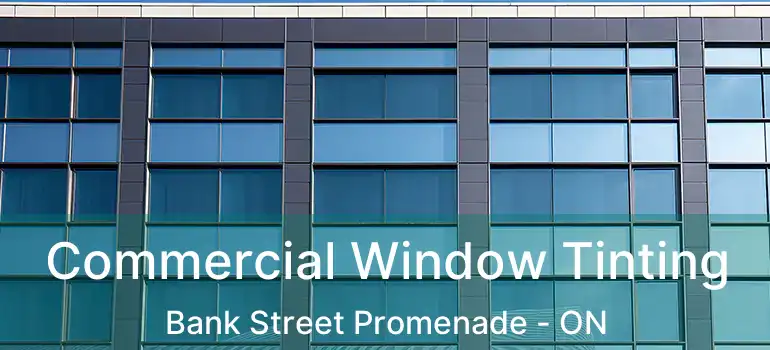  Commercial Window Tinting Bank Street Promenade - ON