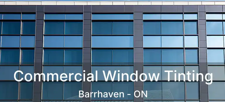  Commercial Window Tinting Barrhaven - ON