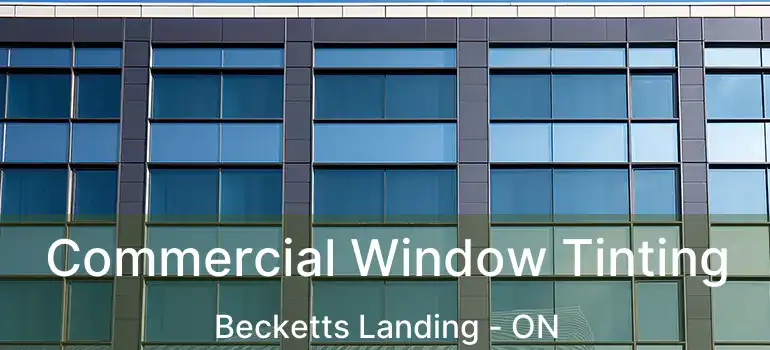  Commercial Window Tinting Becketts Landing - ON