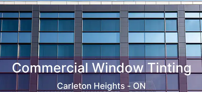  Commercial Window Tinting Carleton Heights - ON