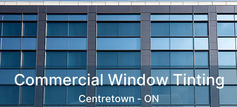  Commercial Window Tinting Centretown - ON