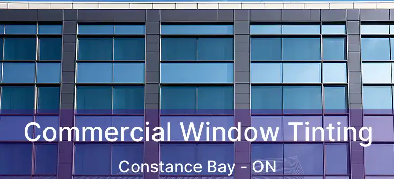  Commercial Window Tinting Constance Bay - ON