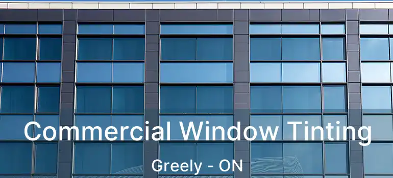  Commercial Window Tinting Greely - ON