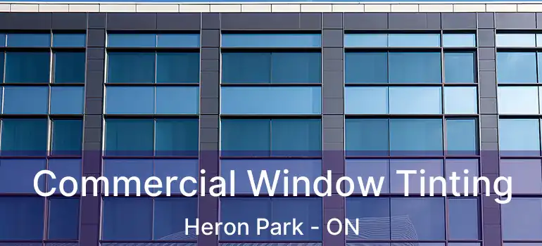  Commercial Window Tinting Heron Park - ON