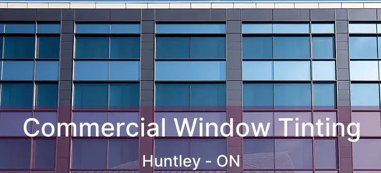  Commercial Window Tinting Huntley - ON