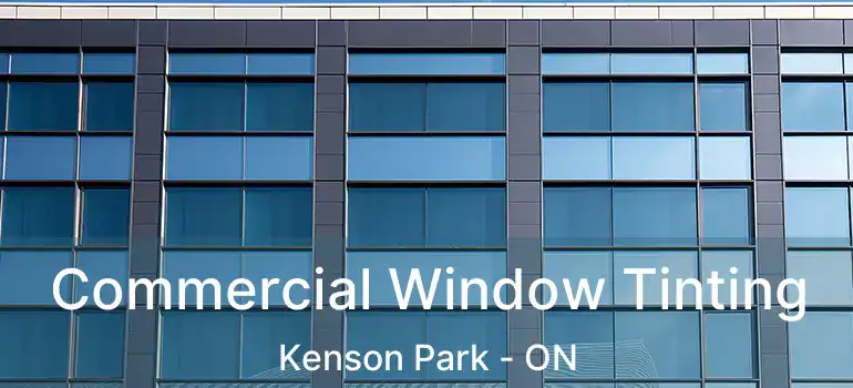  Commercial Window Tinting Kenson Park - ON