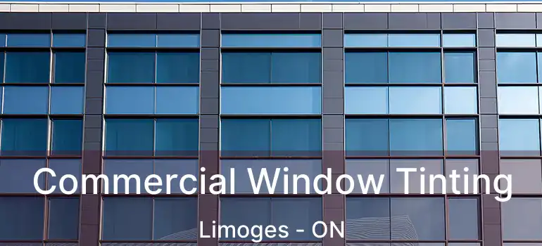  Commercial Window Tinting Limoges - ON