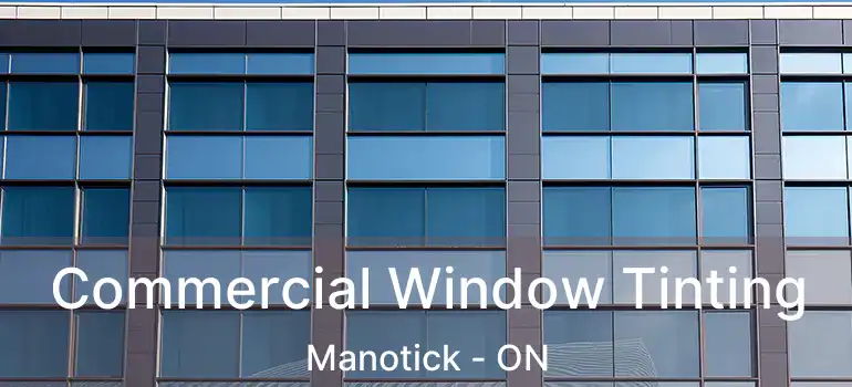  Commercial Window Tinting Manotick - ON