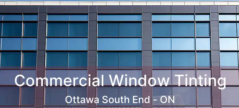  Commercial Window Tinting Ottawa South End - ON