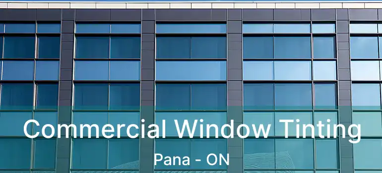  Commercial Window Tinting Pana - ON