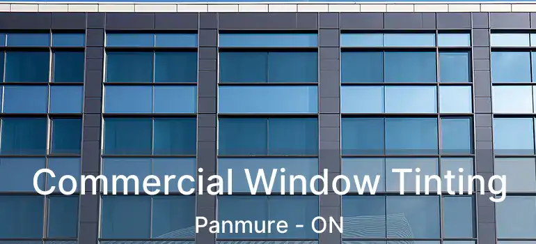  Commercial Window Tinting Panmure - ON