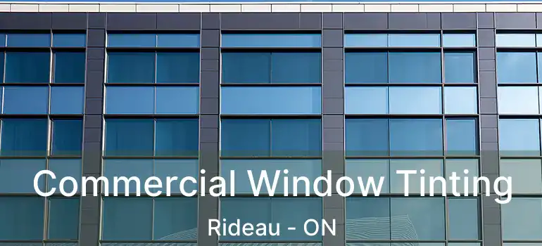  Commercial Window Tinting Rideau - ON