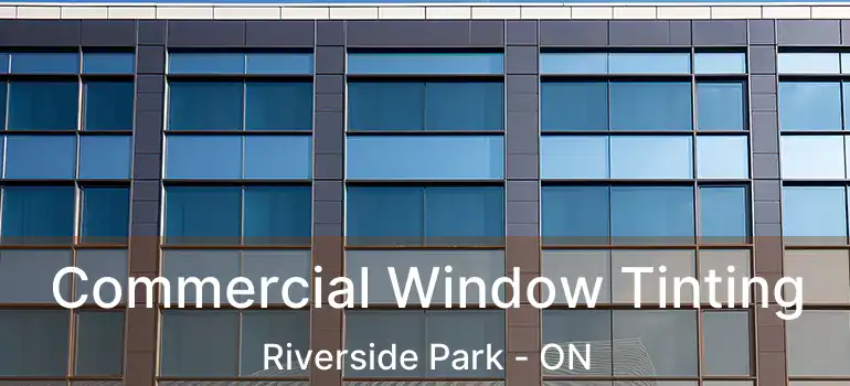  Commercial Window Tinting Riverside Park - ON