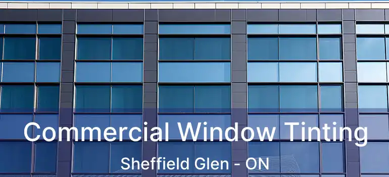  Commercial Window Tinting Sheffield Glen - ON