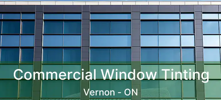  Commercial Window Tinting Vernon - ON