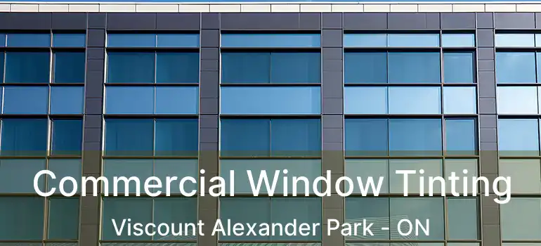  Commercial Window Tinting Viscount Alexander Park - ON