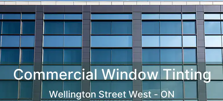  Commercial Window Tinting Wellington Street West - ON