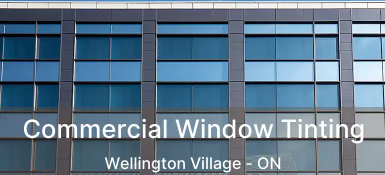  Commercial Window Tinting Wellington Village - ON