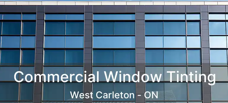  Commercial Window Tinting West Carleton - ON