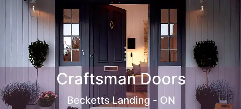  Craftsman Doors Becketts Landing - ON