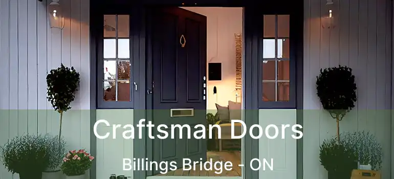  Craftsman Doors Billings Bridge - ON