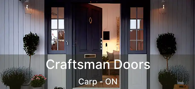  Craftsman Doors Carp - ON