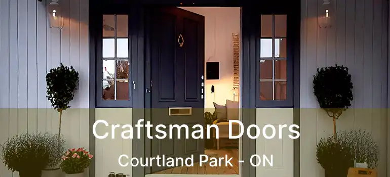  Craftsman Doors Courtland Park - ON