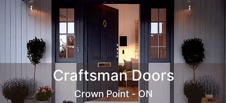  Craftsman Doors Crown Point - ON