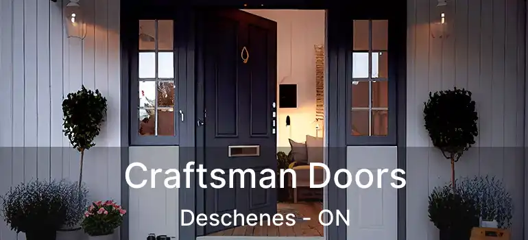  Craftsman Doors Deschenes - ON