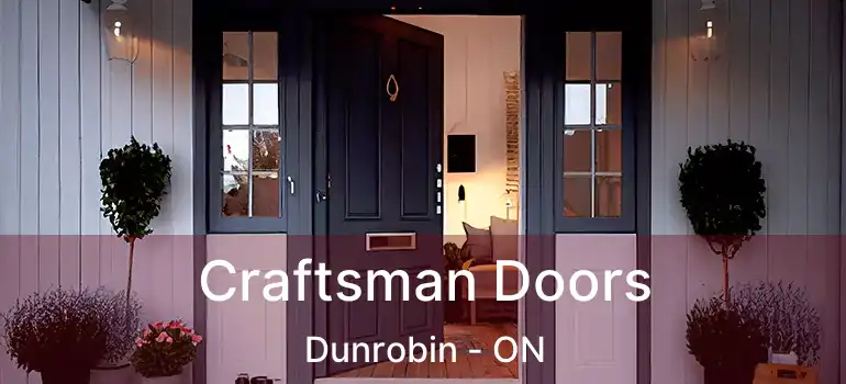  Craftsman Doors Dunrobin - ON