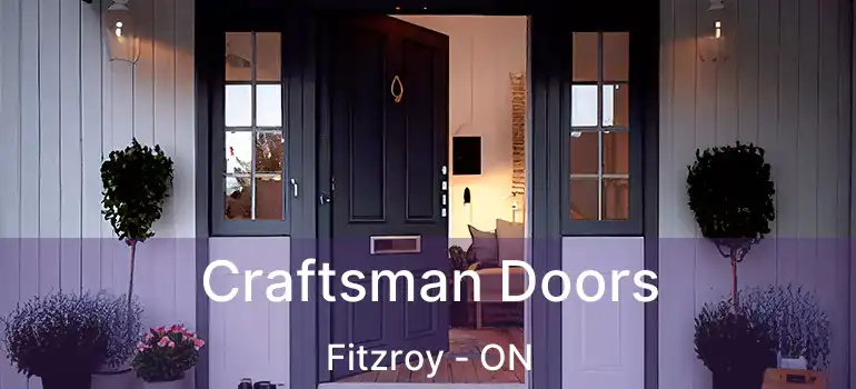  Craftsman Doors Fitzroy - ON