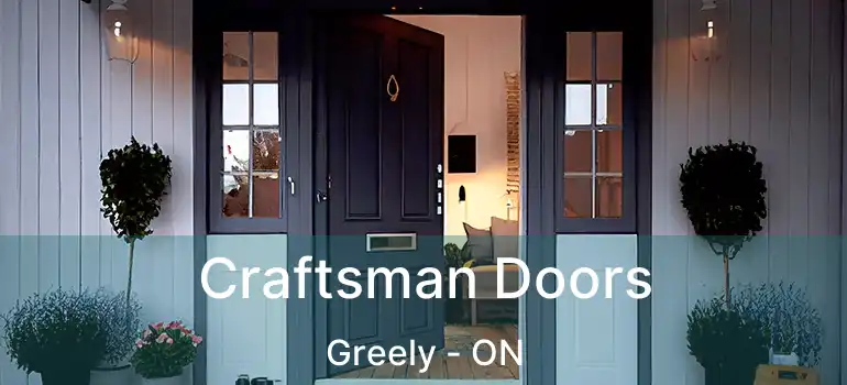  Craftsman Doors Greely - ON