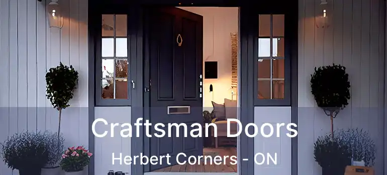  Craftsman Doors Herbert Corners - ON