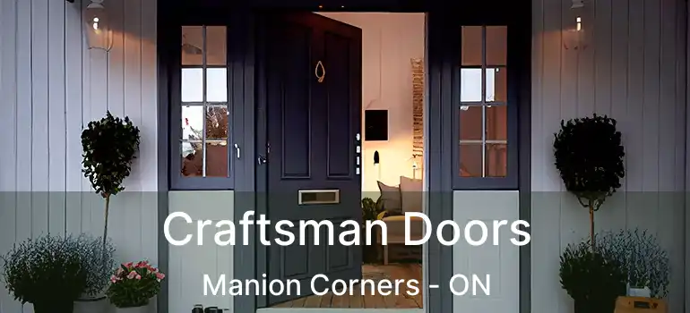  Craftsman Doors Manion Corners - ON