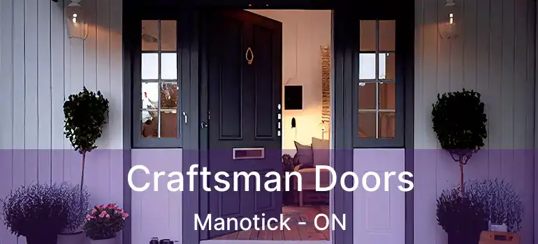  Craftsman Doors Manotick - ON