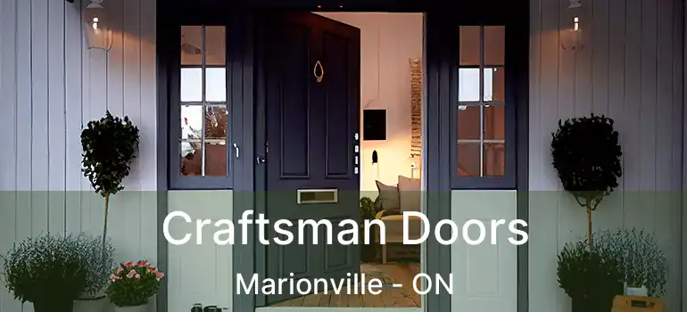  Craftsman Doors Marionville - ON