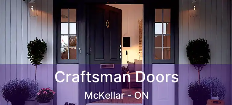  Craftsman Doors McKellar - ON