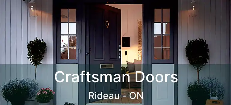  Craftsman Doors Rideau - ON