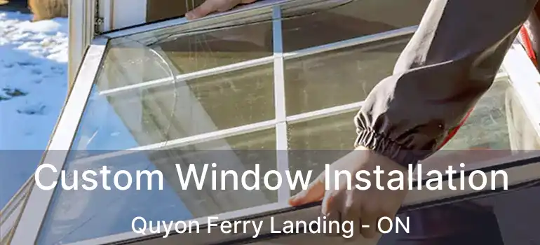  Custom Window Installation Quyon Ferry Landing - ON