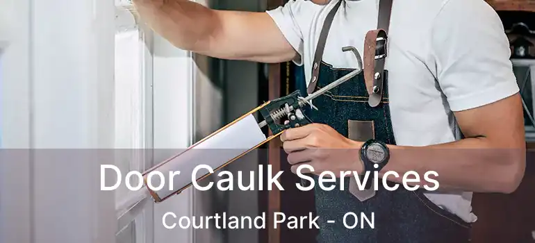  Door Caulk Services Courtland Park - ON